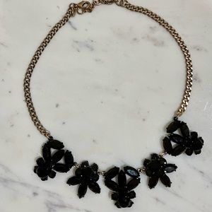 Black chunky necklace